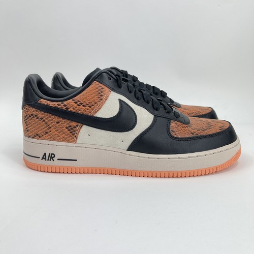 Nike Air Force 1 ID By You Black Orange 