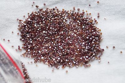 10,0 ct funkelnder 100 % natürlicher rotbrauner ungeschliffener Rohdiamantsta...