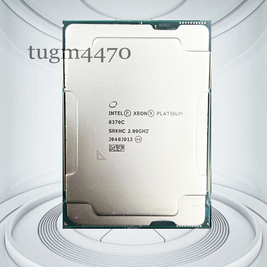 Intel Xeon Platinum 8370C CPU Processor LGA-41892.80GHz 32-Core 64