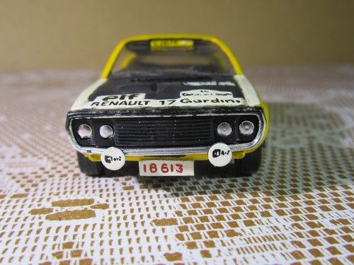 593Z Solido Modified 196 Renault 17 Gordini #16 Rallye Marruecos 1976 Tilber 1: - Imagen 2 de 12