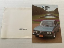Folletos de venta BMW Bavaria años 70, lote de dos. ENVÍO GRATIS