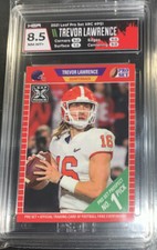 2021 Trevor Lawrence Leaf Pro Set PS1 Pick Rookie Card RC HGA 8.5. rookie card picture