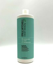 Paul Mitchell Clean Beauty Hydrate Shampoo 77& Natural Origin Vegan 33.8 oz 0.99 per gallon