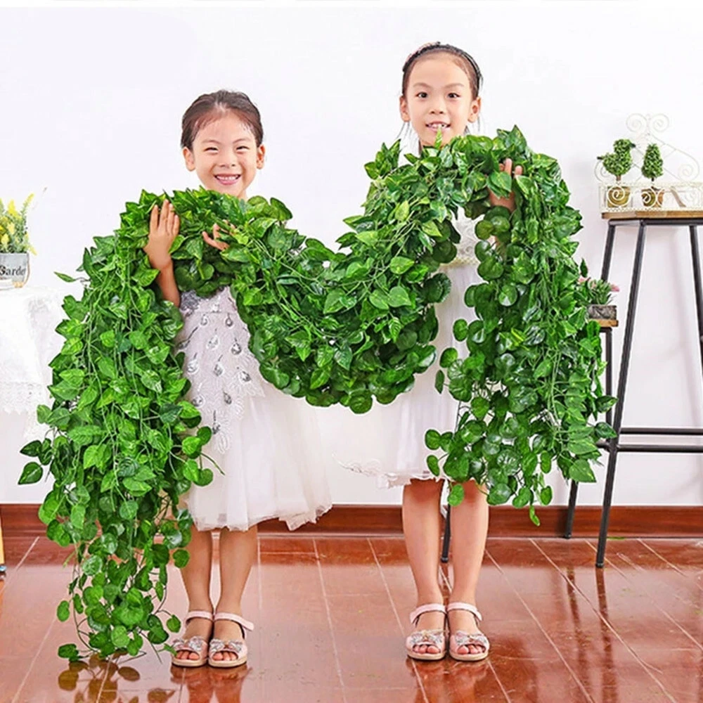 Fake Ivy Vines Artificial Ivy Leaves Fake Ivy Garland Greenery