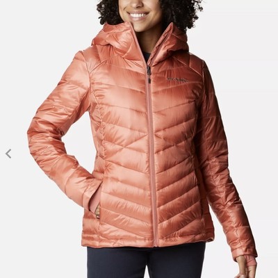 women's joy peak omni heat infinity insulated hooded jacket