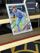 Alec Bohm 2021 Topps Update Phillies Rookie Debut Card #US250 RC Gold Cup