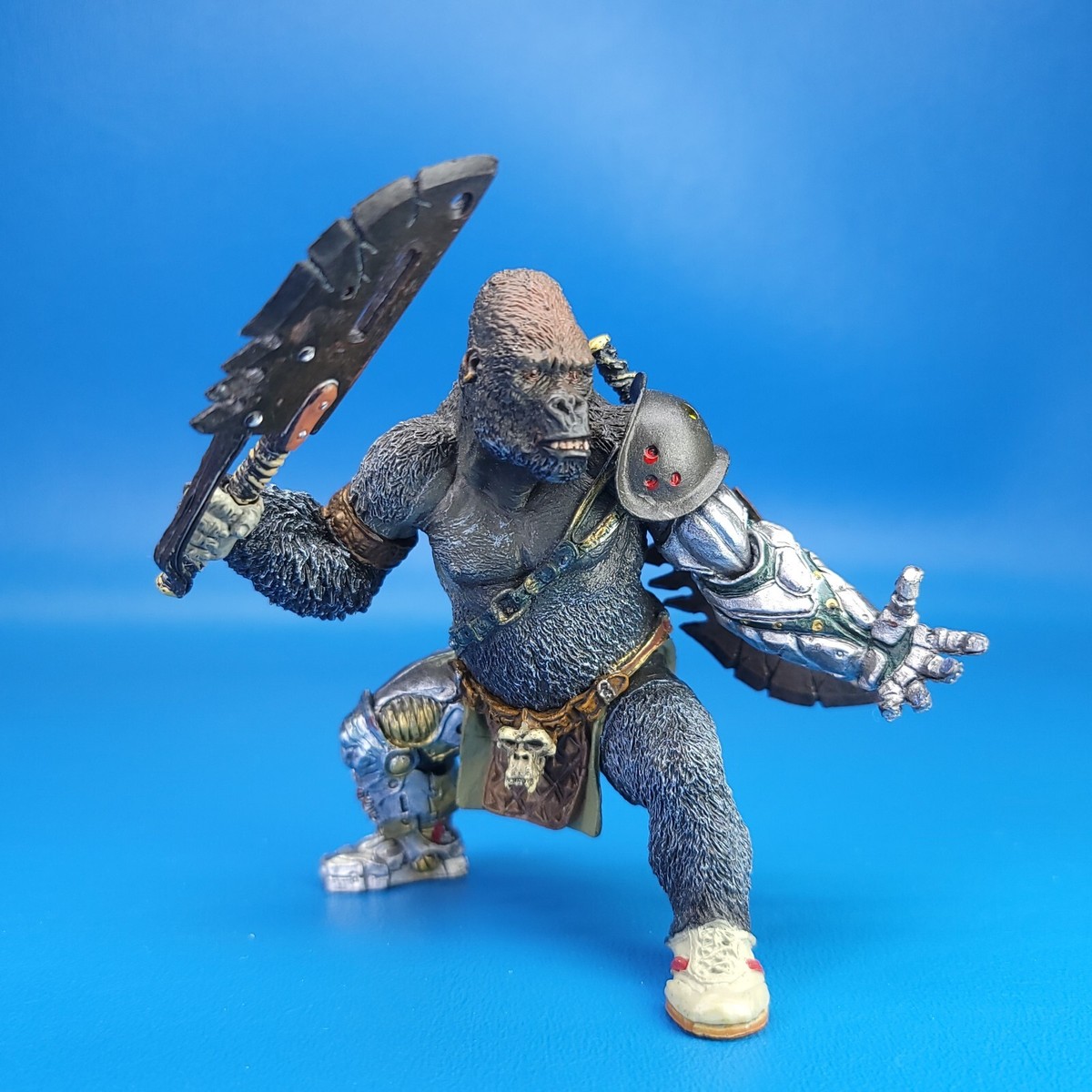 (未使用･未開封品)　Papo(パポ) インドサイ PVC PA50147 60wa65s PAPO 38974 Gorilla Mutant Figure 2011 Fantasy World Cyborg 2