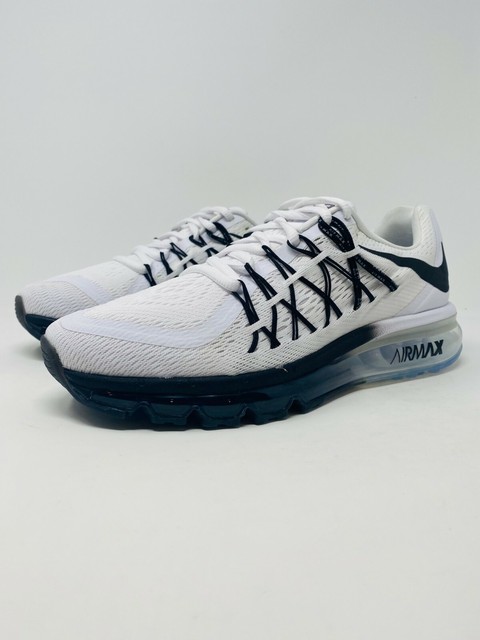 Size 8 - Nike Air Max 2015 White Black 