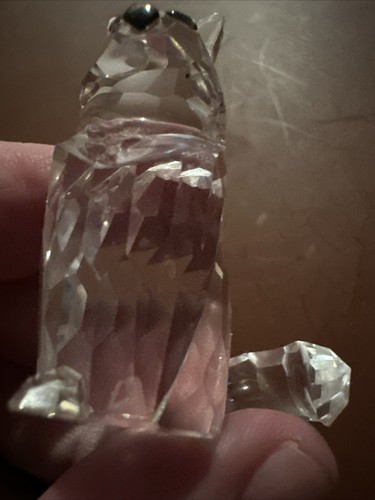 Swarovski Clear Cat, vintage 2” de alto - Imagen 5 de 6