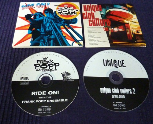 2CD Frank Popp Ensemble RIDE ON Hip Teens Wear Blue Jeans +Unique Club Culture 2 - Bild 1 von 6