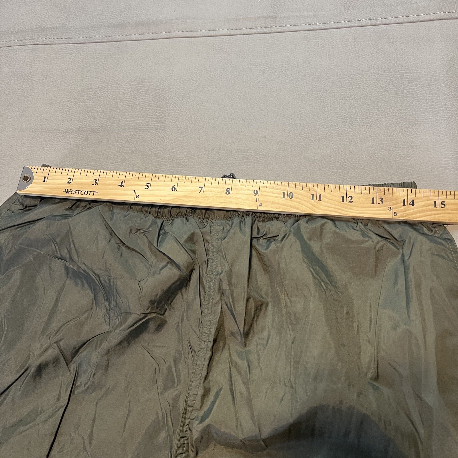 VTG Y2K Reebok Men Spell Out Track Baggy Parachute Rave Skater Pant-L/32-7776 thumbnail 2