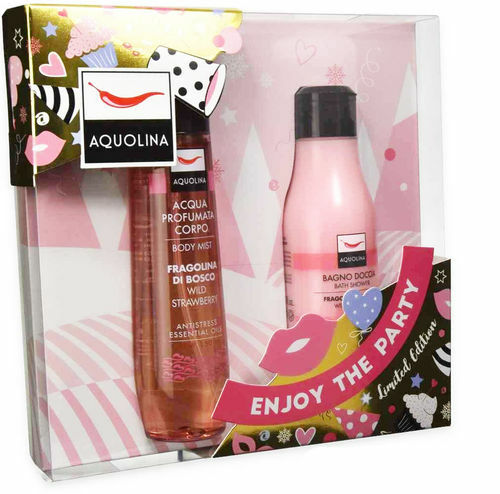 AQUOLINA Profumo Donna Acqua Profumata Fragolina di Bosco + Bagno Doccia + Regalo | eBay