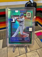 2022 Donruss Optic Rated Rookie Green Dragon /99 #84 Patrick Mazeika Mets