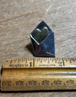 Far Fetched: Sterling & Brass ''Love Letter'' Pin Valentine!