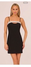 ADRIANNA PAPELL SHORT DRESs RETAIL$220/SIZE 8/LINED/LENGTH 37”/NEW WITH TAG/
