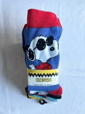Peanuts Snoopy 6-Pair Crew Socks Set