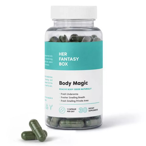 1/3 Confezioni Her Fantasy Box - Capsule Clorofilla Magica Corpo - 30 Capsule Vegane - Foto 6 di 7