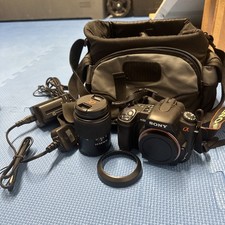 Sony Alpha A300 DSLR Camera + Sony DT 18-70mm Lens, Battery, Charger