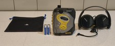 Sony Walkman WM-FS221 Sports Cassette Player AM FM TV New Belt w/ Headphones