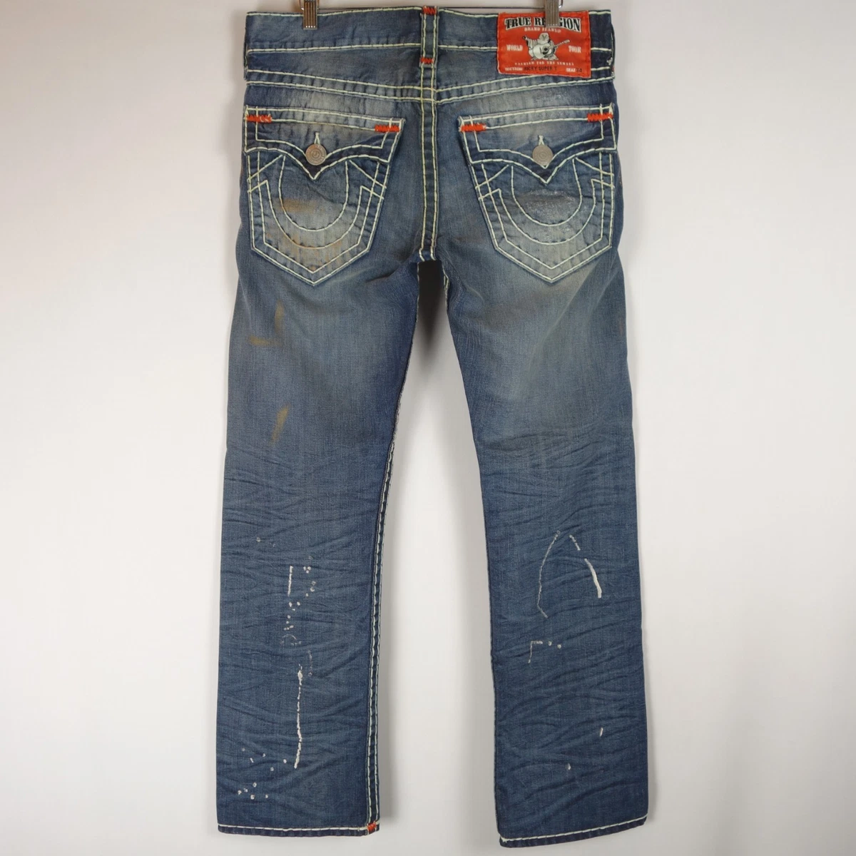 25+ True Religion Ricky Jeans for Men in 32 Inseam for sale