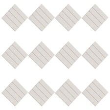  12 Pezzi Pannelli Acustici per Pareti Tavola Sughero Fonoassorbente Studio