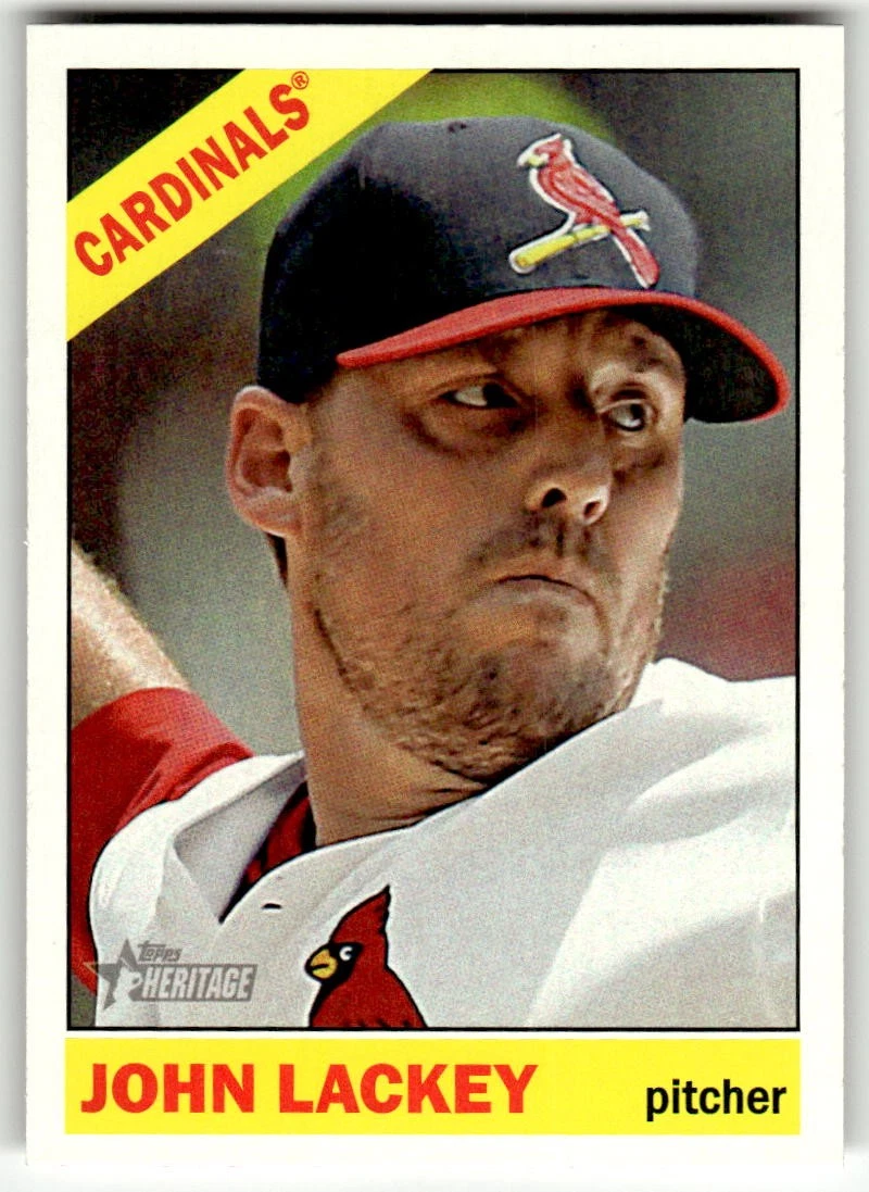 John Lackey trading card