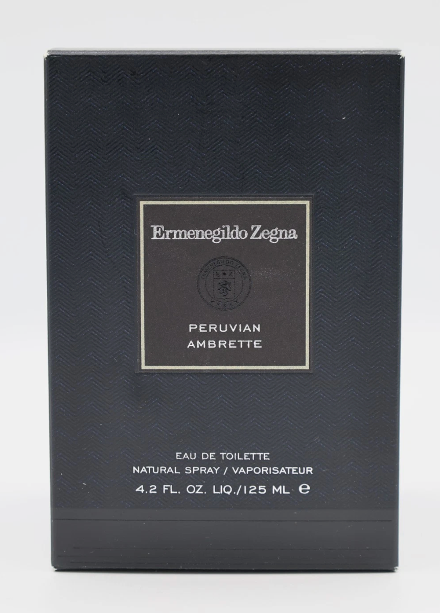 Ermenegildo Zegna Peruvian Ambrette 125ml / 4.2 oz 2014 Edition by