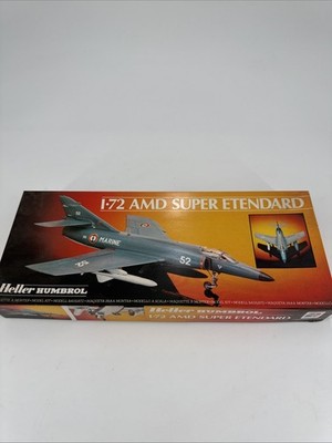 Heller Model Kit 80360 AMD Super Etendard  1/72 New Open Box. Fast Shipping