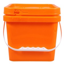 Plastic Paint Bucket Empty Brush Cleaner Oil Storage Containers