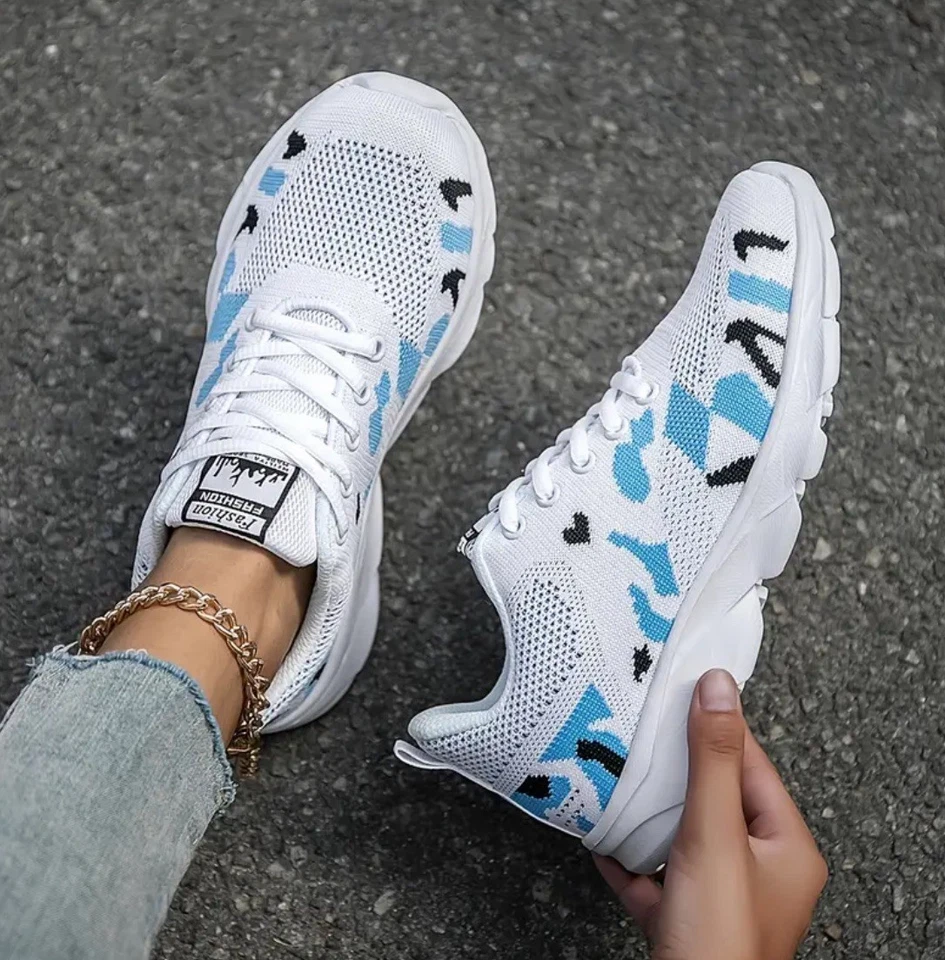 Zapatillas transpirables ligeras para mujer, talla 7. ¡Nuevo! Foto 3 de 4