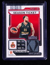 Mike James 2025-26 Panini Contenders EuroLeague Ticket Swatches Patch [wyf31