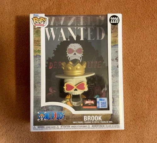 Funko Pop One Piece Brook #2220 Wanted Poster 2026 Target Exclusive BRAND NEW