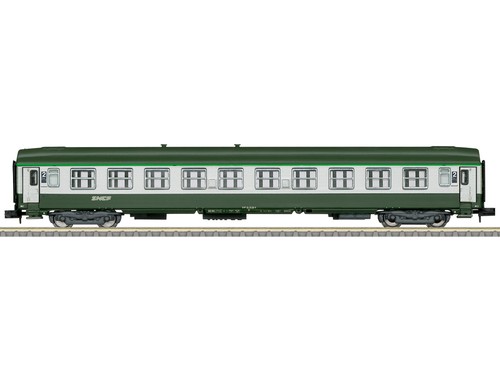 Minitrix 18466 - Vagón de pasajeros vagón de tren rápido B10 SNCF Ep.V - escala N - NUEVO | Condition: Neu