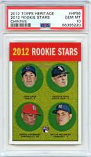 2012 Topps Heritage ROOKIE STARS Chrome /1963 PSA 10 RC HP96 Betances-Reed-Gaub+