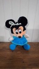 Vintage Disney Mickeys Christmas Carol Plush Minnie Mouse 6 Inches