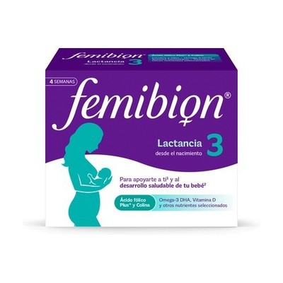 Femibion 3 Stillzeit 56Tabletten und 56 Kapseln 8 Wochen Free Delivery EU