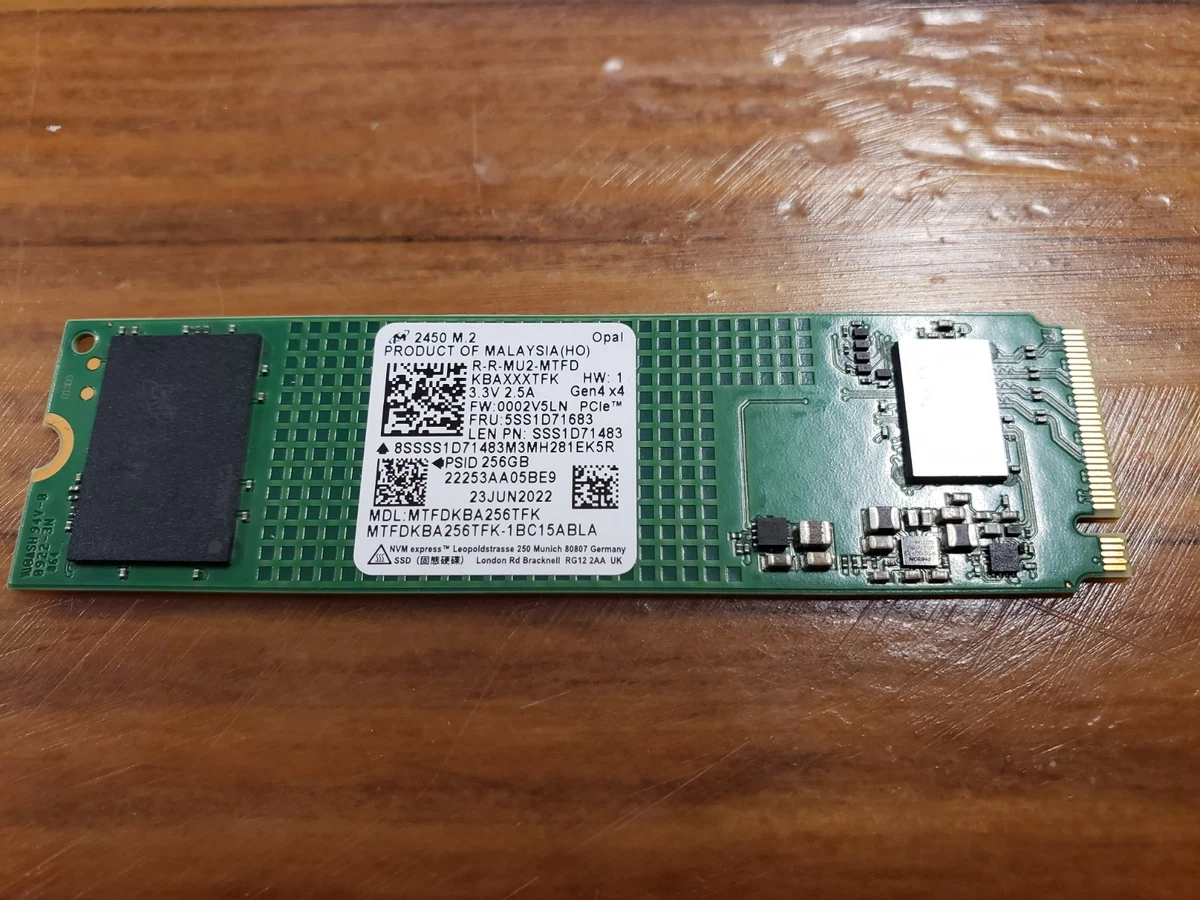 Micron M.2 Interface 256 GB Solid State Drives for sale - eBay