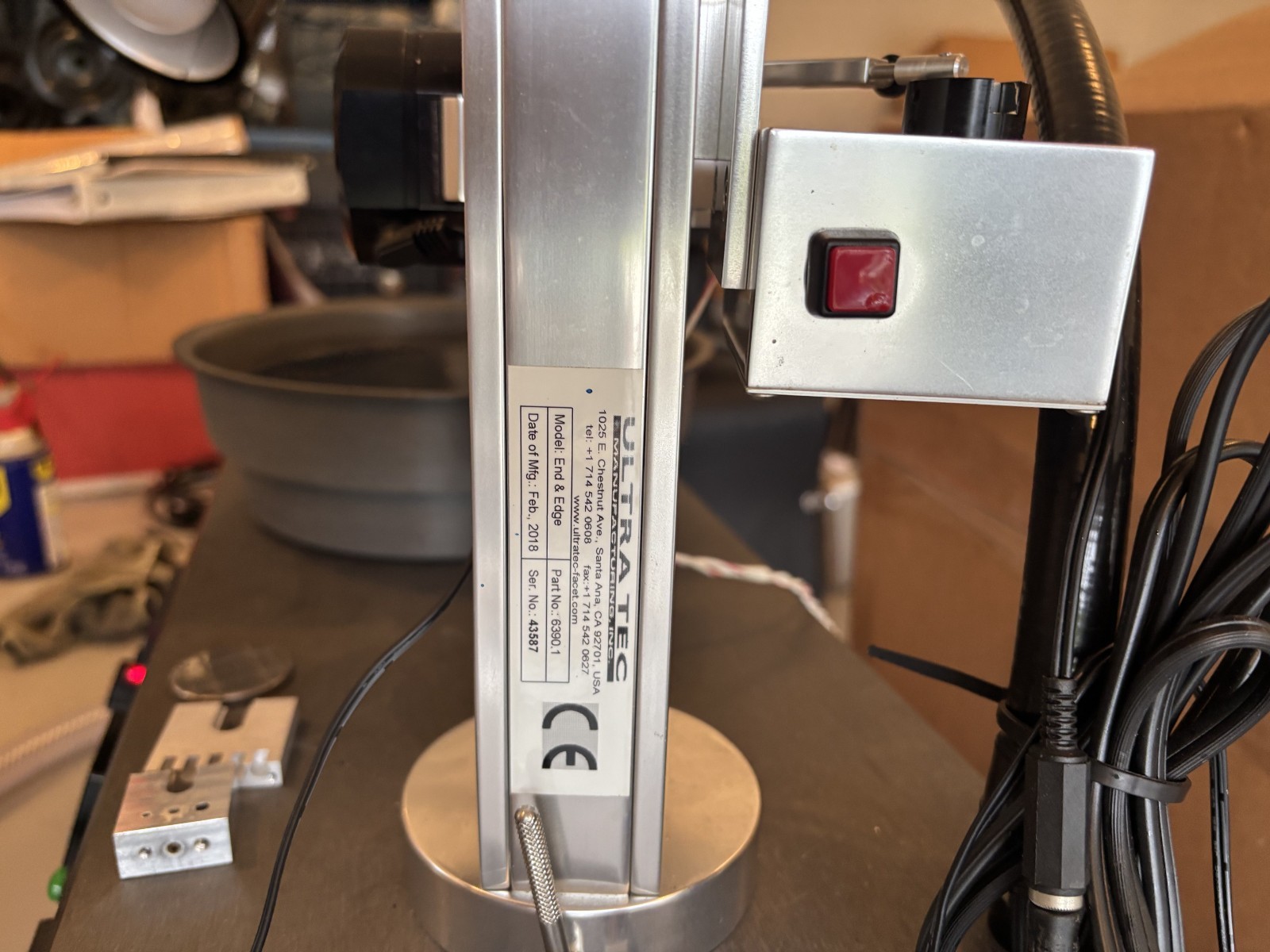 ULTRA TEC Ultrapol End/Edge Polishing System w/ Motorized Arm