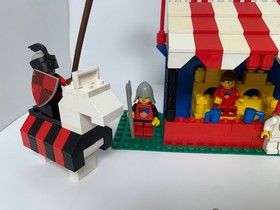Lego 383 - 2 Knight's Tournament + 6003 + 677 Castle Figures Vintage Knights