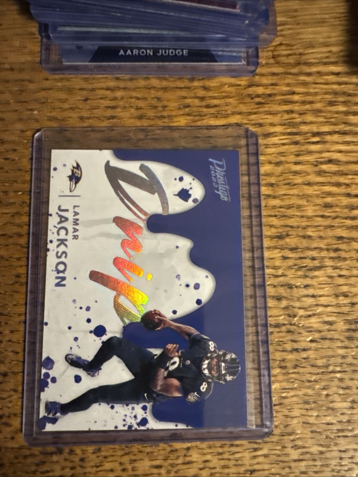🔥2022 Panini Prestige #7 Lamar Jackson NFL DRIP SP RAVENS🔥