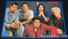 OTown O-Town Poster Centerfold Collectible 3588A Michael Johnson Natural on back