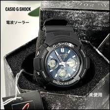 Casio G-Shock AWG-M100SB-2AER Radio Solar Black/Navy Men's Watch New