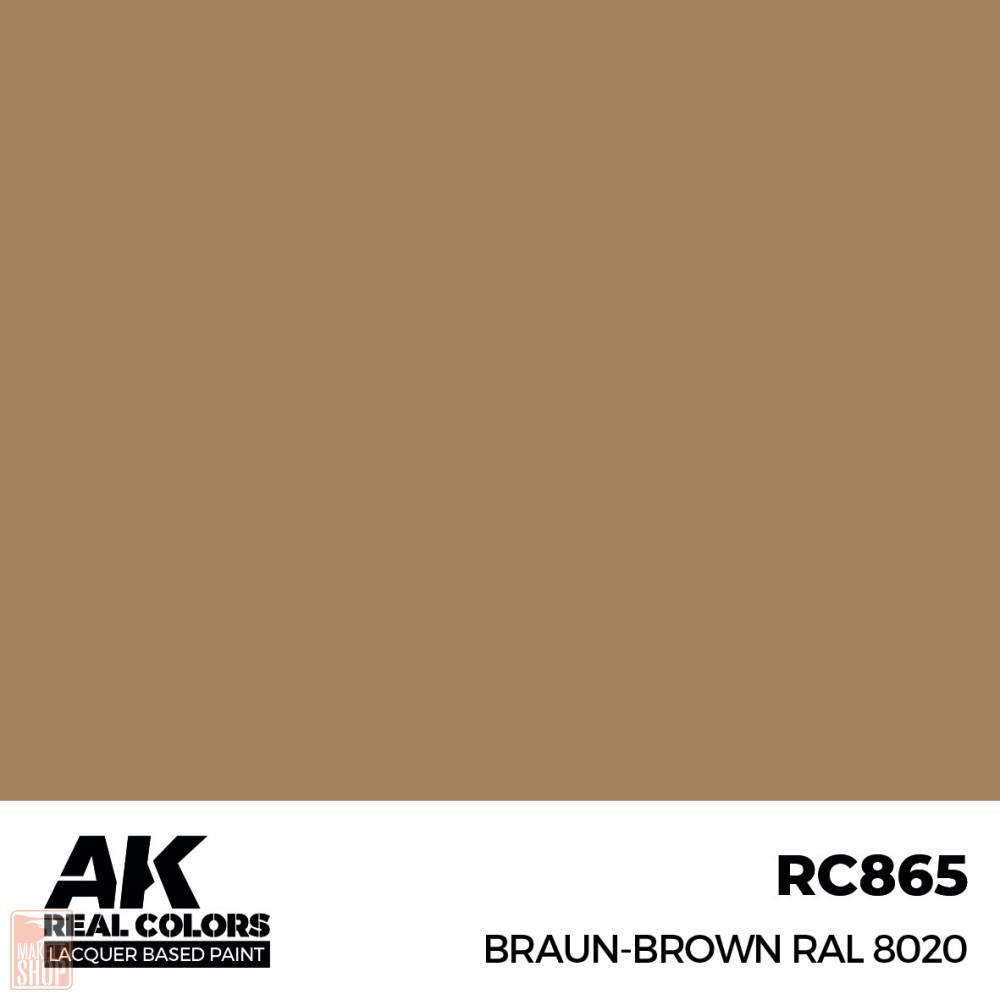 AK Interactive RC865 - Brown RAL 8020 17 Ml - New