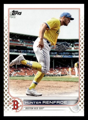Hunter Renfroe 2022 Topps Gold Star SP #174 Boston Red Sox *031