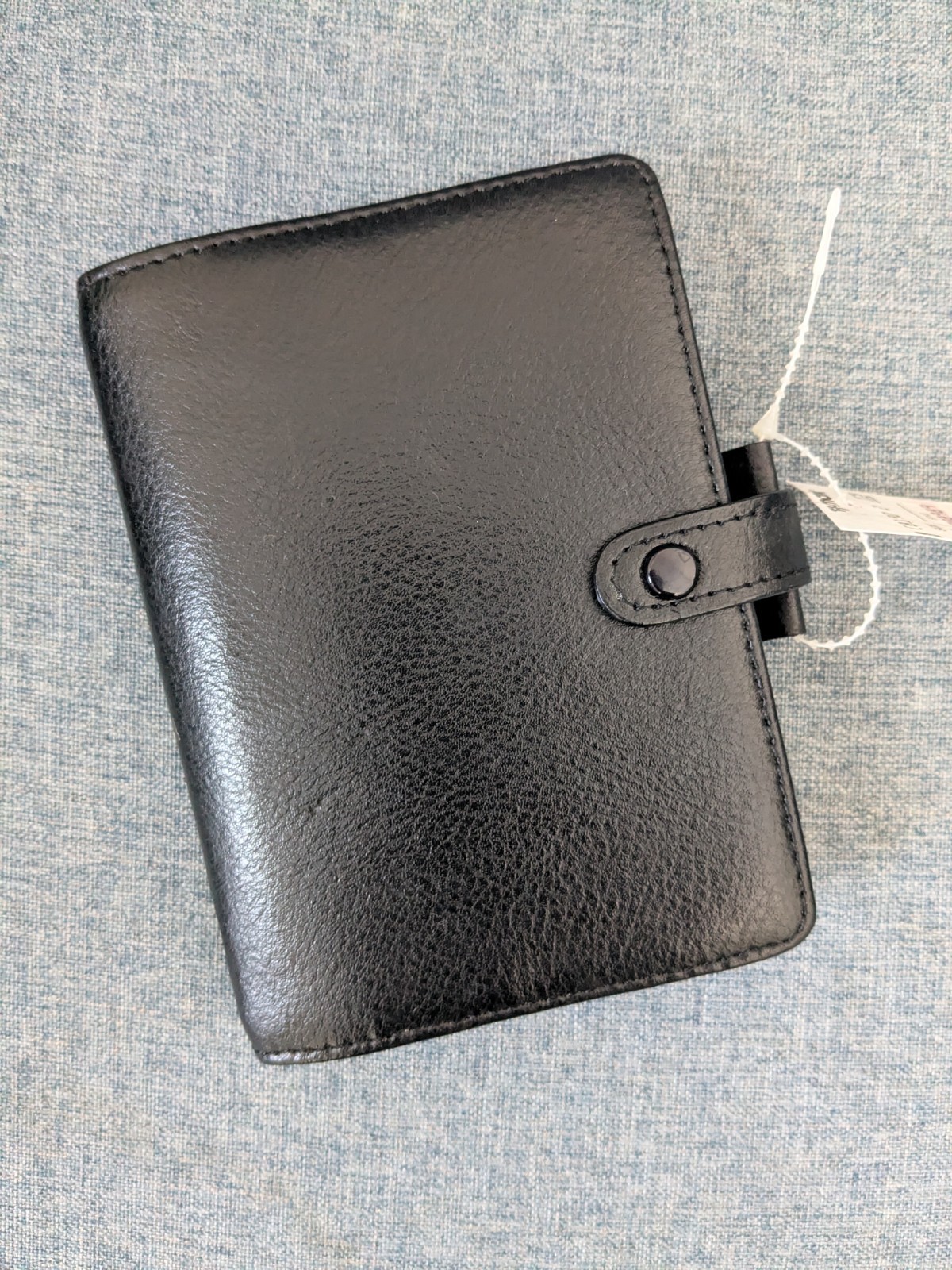 Filofax Pocket Windsor Leather Ring-Bound Planner 1999 - Rare!