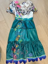 Disney Encanto Movie Mirabel Dress Costume For Girls Sizes 4-6x great condition