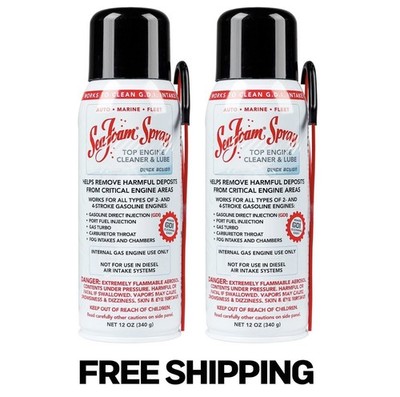 Sea Foam Spray Intake Valve and Upper Engine Cleaner SS14 12 oz Pack of 2