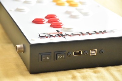 Hitbox Arcade Smash Box (Smashbox) Leverless Controller From JAPAN