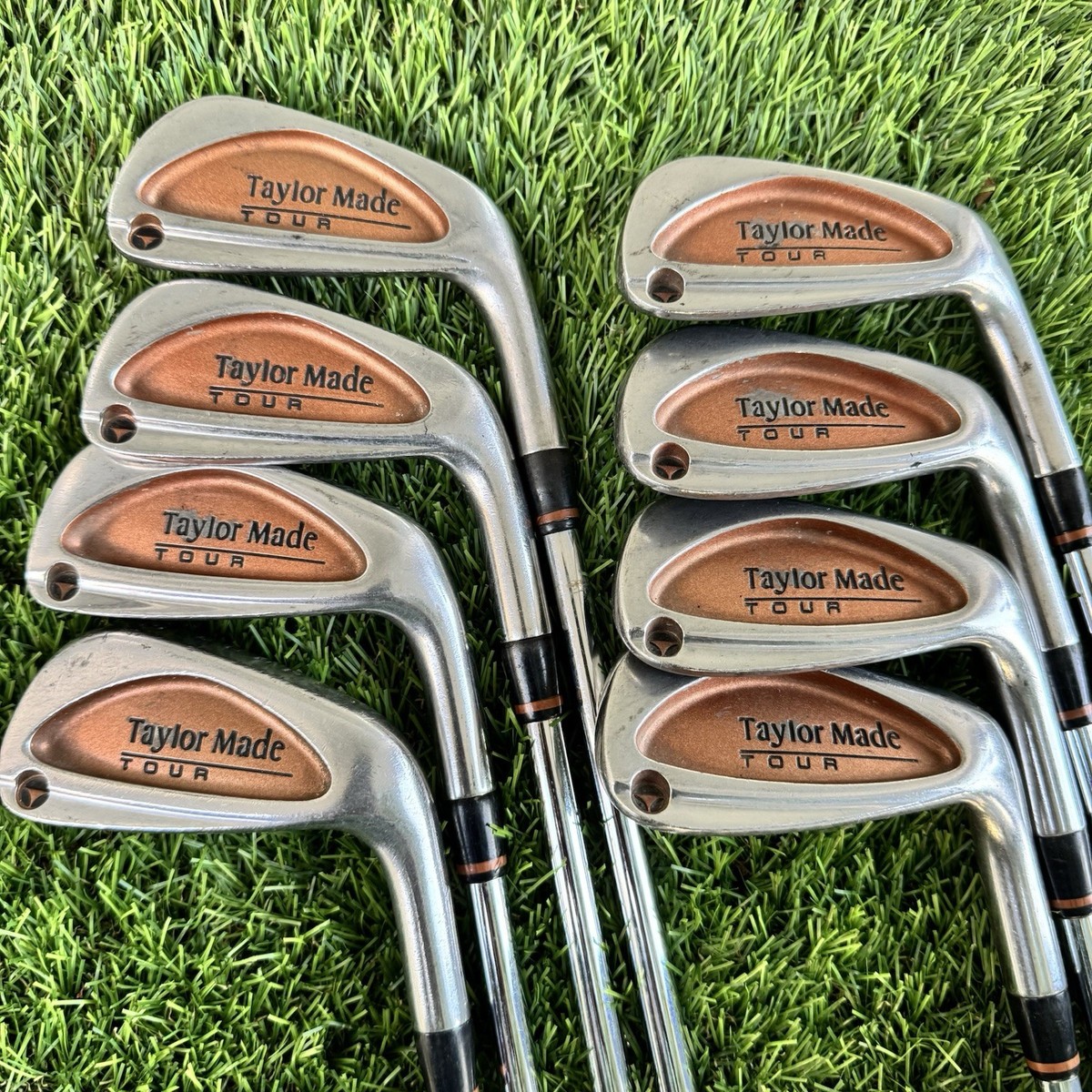 Taylormade Burner Tour 3-9-PW Iron Set Precision Riffles TS-100