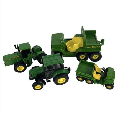 Vintage John Deere Toy Lot RC2 TOMY Gator Tractor ATV Farm Vehicles